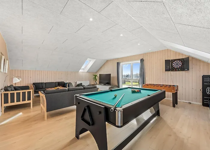 Pool House With Activity Room, Built In 2020, With A View Of The North Sea